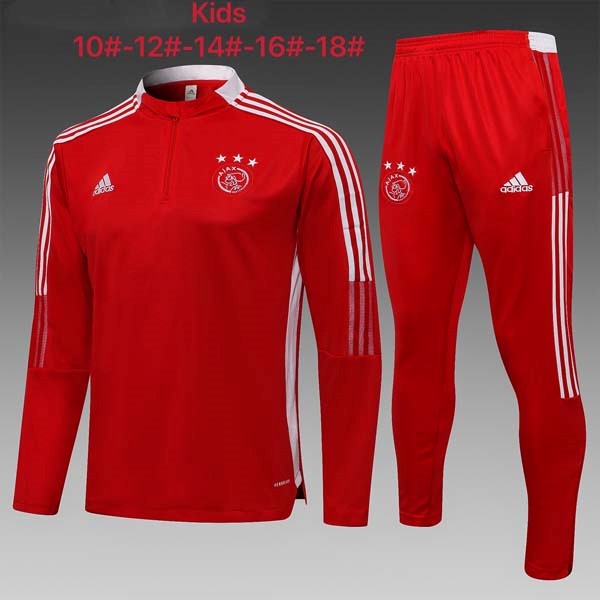 Niños Chandal Ajax 2022 Rojo